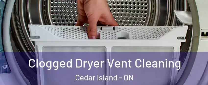 Clogged Dryer Vent Cleaning Cedar Island - ON