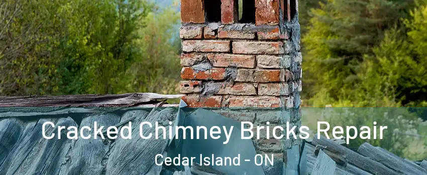  Cracked Chimney Bricks Repair Cedar Island - ON