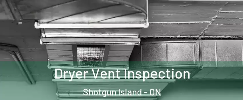  Dryer Vent Inspection Shotgun Island - ON