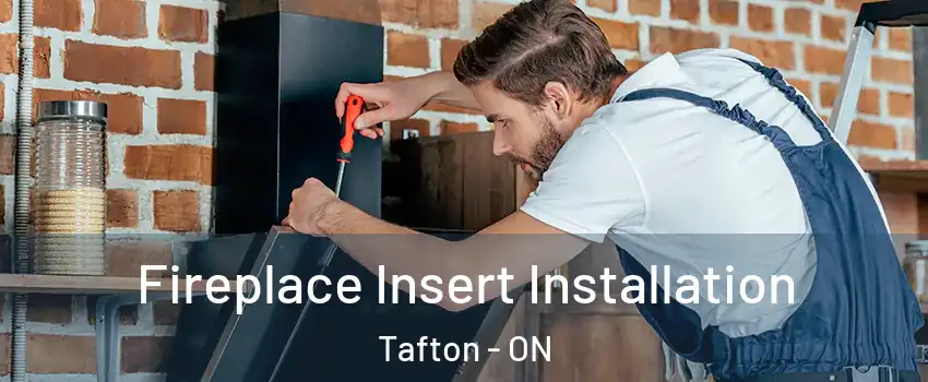  Fireplace Insert Installation Tafton - ON