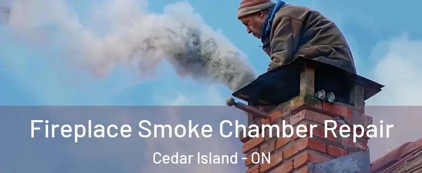 Fireplace Smoke Chamber Repair Cedar Island - ON