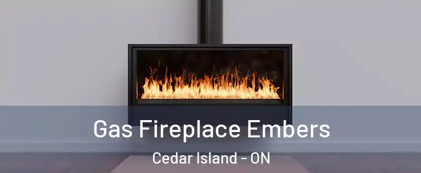  Gas Fireplace Embers Cedar Island - ON