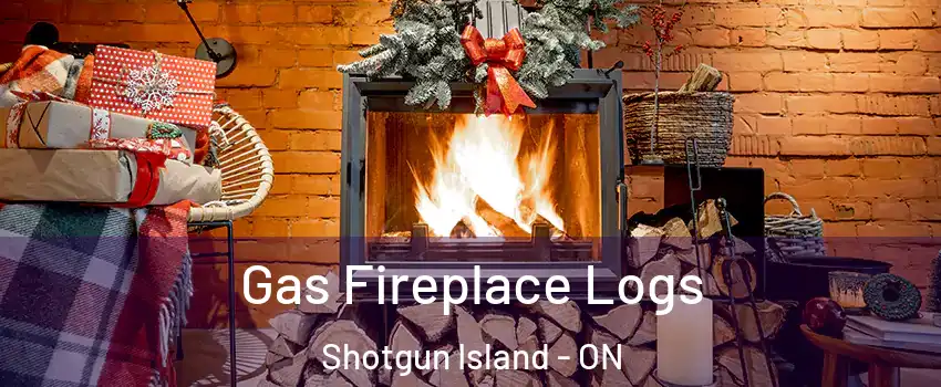 Gas Fireplace Logs Shotgun Island - ON