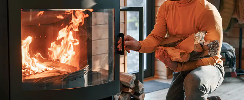 Residential Fireplace Ceramic Glass Installation in Heward Point, ON