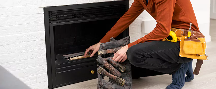 Metal Fireplace Installation in Orillia, Ontario