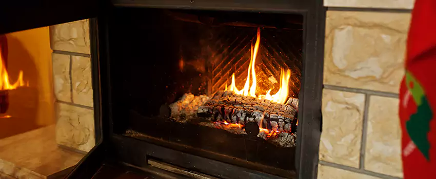 Commercial Prefabricated Fireplace Replacement in Heward Point, Ontario