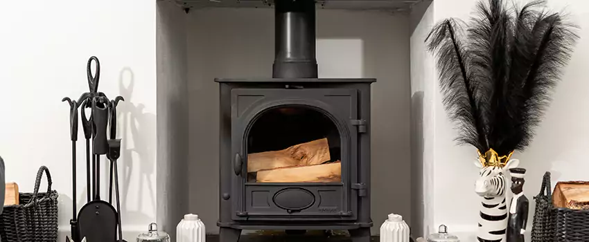 Thelin Hearth Products Providence Pellet Insert Fireplace Installation in Orillia, ON