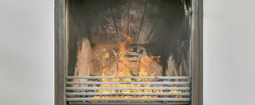 Travis Industries Linear Gas Fireplace Installation in Orillia, Ontario