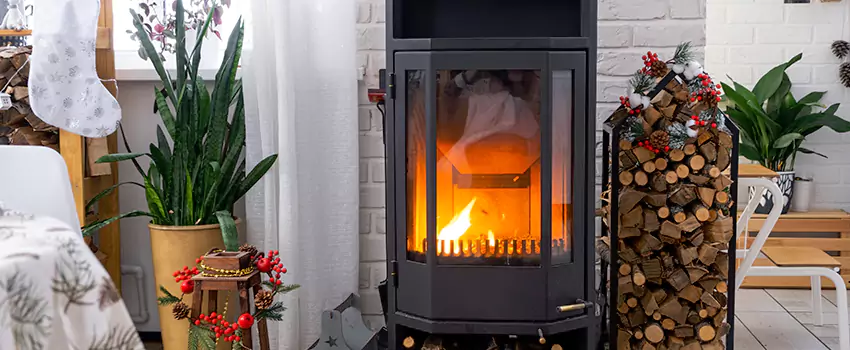 Thelin Hearth Products Direct Vent Gas Stove Fireplace Inspection in Orillia, ON