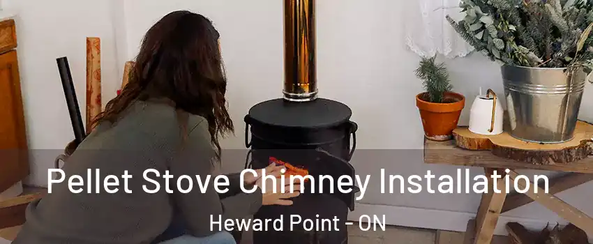  Pellet Stove Chimney Installation Heward Point - ON