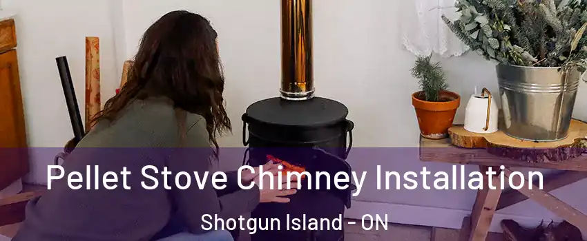  Pellet Stove Chimney Installation Shotgun Island - ON